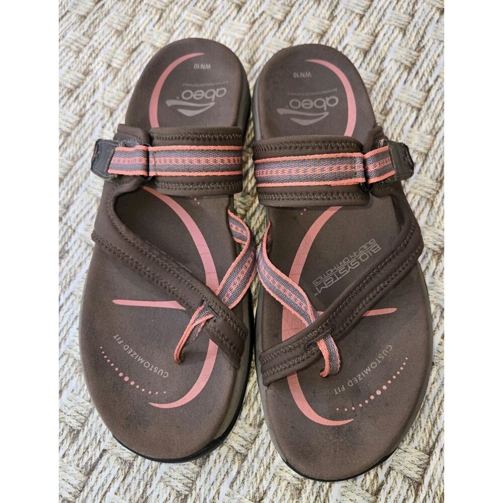 Abeo Sandals Women’s 10 Narrow WN10 Biomechanical Comfort Arch Support Ortho